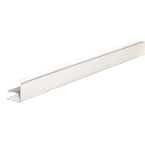 Amerimax 0.5-in x 144-in White J-channel Metal Siding Trim in the Metal  Siding Trim & Soffit department at