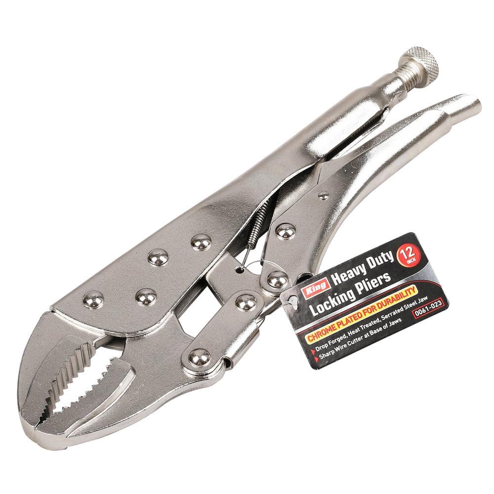 12 in. Heavy-Duty Locking Pliers, Curved Jaw price history on PriceWatchPro