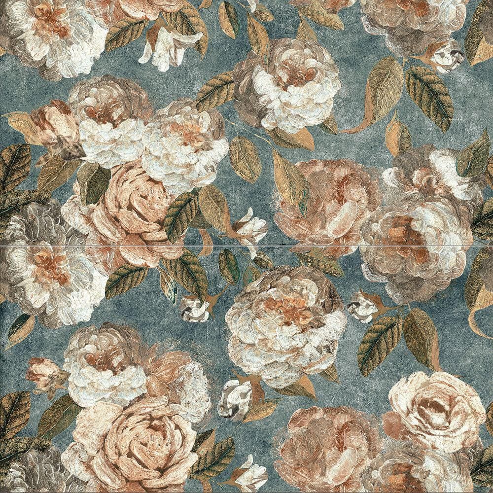 Parete Fiori Green 23-1/2 in. x 47 in. Porcelain Floor and Wall Tile (23.1 sq. ft./Case) price history on PriceWatchPro