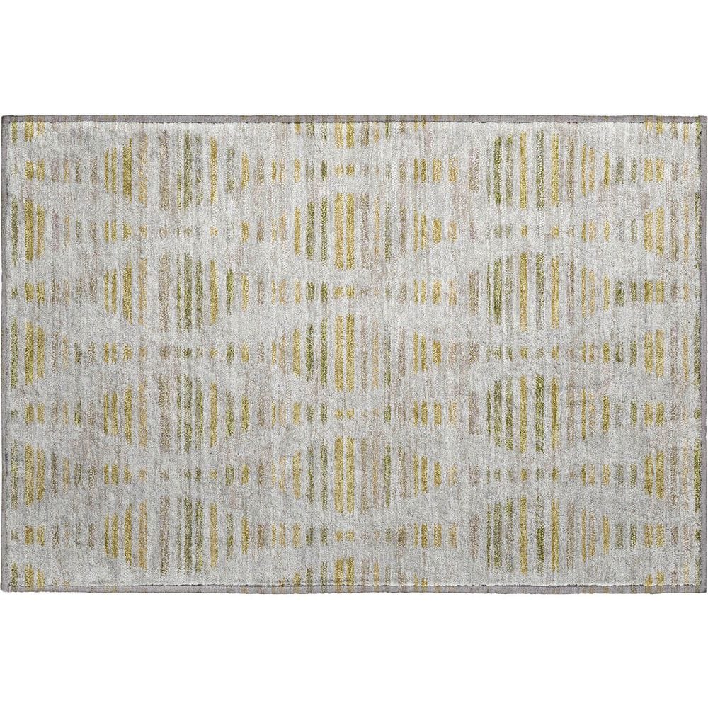 Mayfield Premium Machine Washable Abstract AMF2027 Ivory 2 ft. x 3 ft. Accent Rug price history on PriceWatchPro