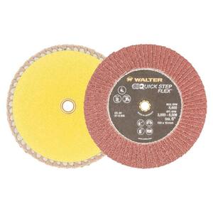 Quick-Step 6 in. GR60, Flexible Flap Discs (Pack of 10)