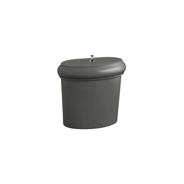 KOHLER Revival 1.6 GPF Toilet Tank Only Less Trim in Thunder Grey