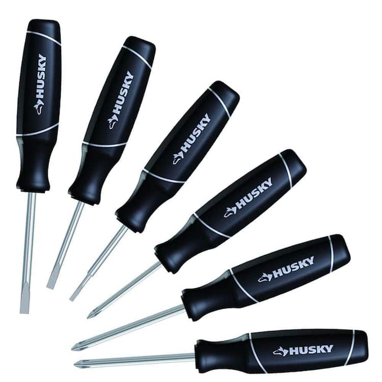 Husky Precision Screwdriver Set (6-Piece)