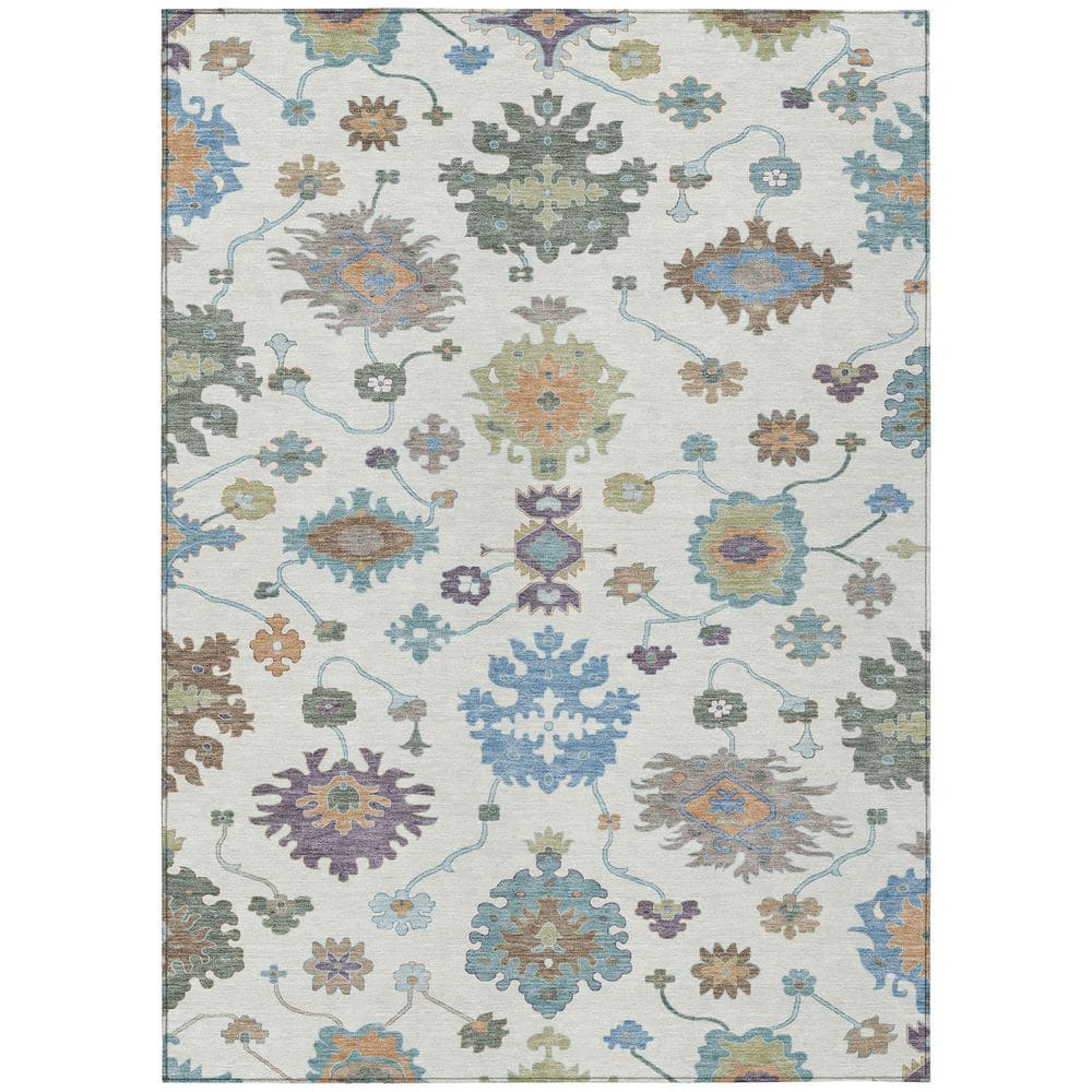 Chantille Machine Washable Indoor/Outdoor Abstract ACN2532 Ivory 8 ft. x 10 ft. Area Rug price history on PriceWatchPro