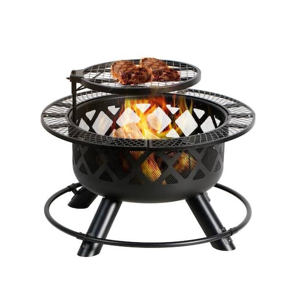 Heatma Outdoor Wood Burning Fire Pit, What To Burn In Fire Pit