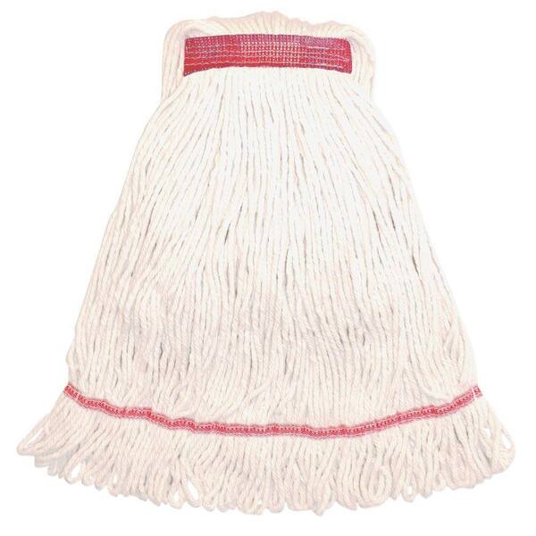 Genuine Joe Narrow Band Medium Rayon Cotton Mop Head