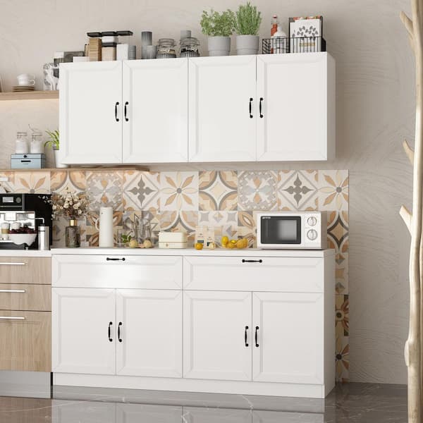 FUFU&GAGA 40 in. W x 24.2 in. D x 34.6 in. H Ready-to-Assemble