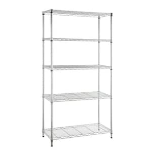Chrome Finish Central Exclusive 54"Wx18"D Heavy Duty Wire Shelf 