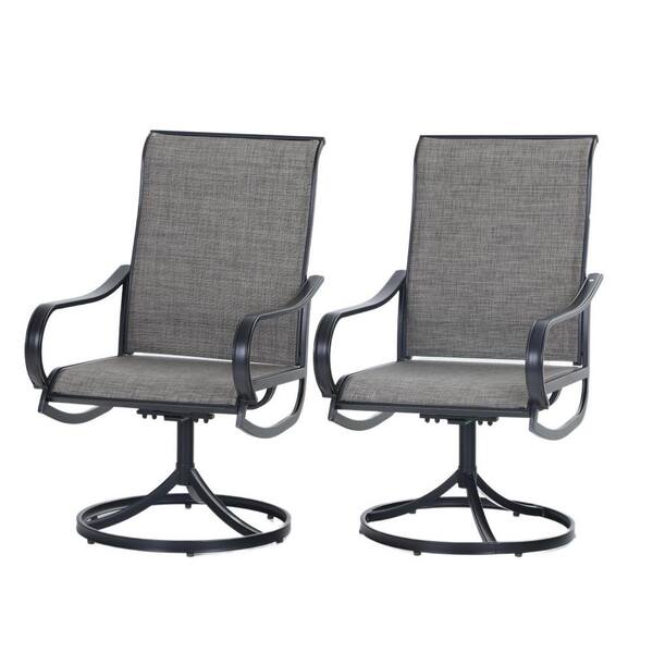 Phi Villa Patio Swivel Rocker Chair, Swivel Chair Patio Furniture