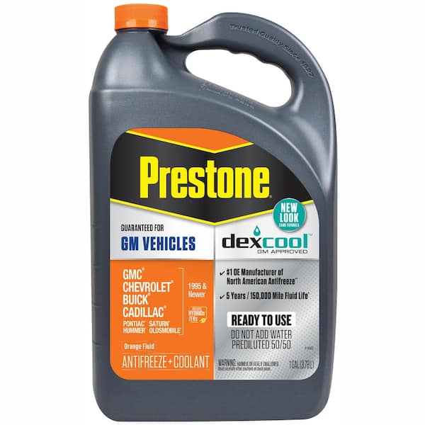 Prestone DEX-COOL Antifreeze+Coolant (1 Gal - Ready to Use) AF850 