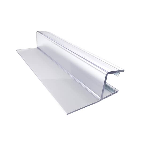 96 in. L Clear Vinyl Seal for 3/8 in. Glass Shower Door
