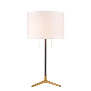 Newland 29 in. Matte Black Table Lamp