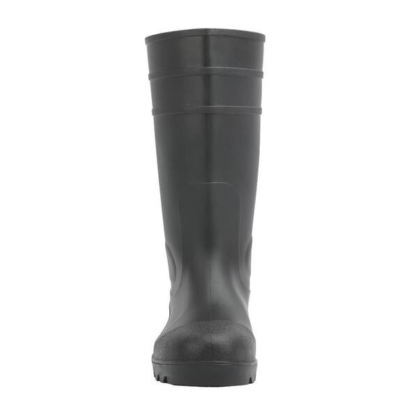 Unbranded Men\'s Grey and Black Boots Men Size 9 Black Nylon Lace-Up Winter Boots 9882-M090 - The  main image 4