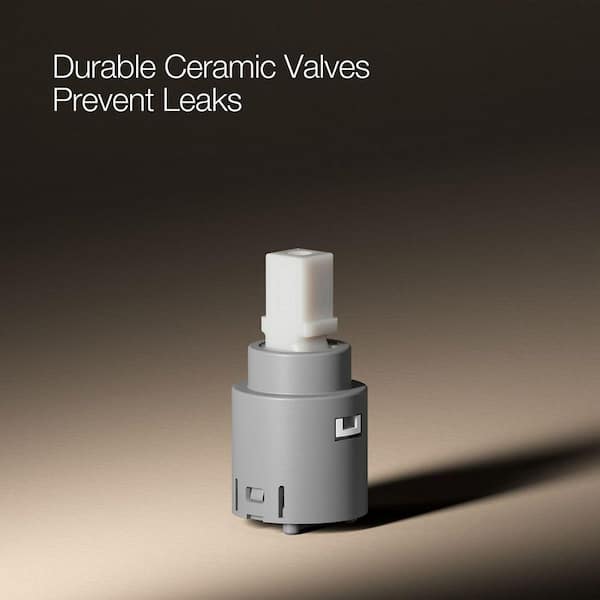 KOHLER Venza Single-Handle Single-Hole Bathroom Faucet in Polished