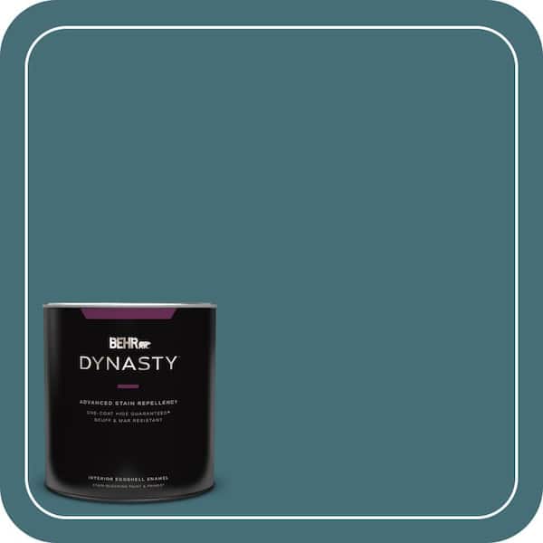 BEHR DYNASTY 1 qt. #520F-6 Cathedral Eggshell Enamel Interior Stain-Blocking Paint and Primer