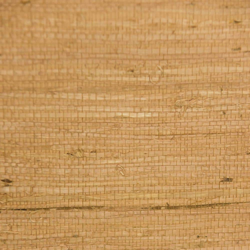 Falkirk Elgin Dark Sepia Natural Grasscloth Wallpaper (Covers 54 sq. ft.)