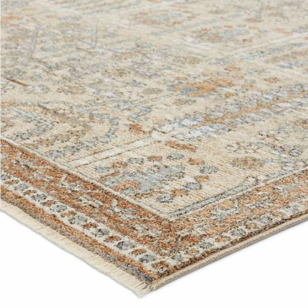 Chama Gray 10 ft. x 14 ft. Floral Area Rug