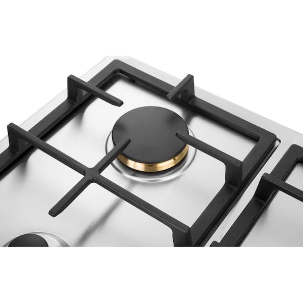 C4071G 76cm Gas Hob Stainless Steel