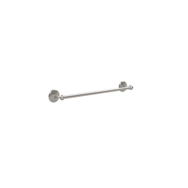 Allied Brass Monte Carlo Collection 24 in. Back to Back Shower Door Towel  Bar in Satin Nickel MC-41-BB-24-SN - The Home Depot