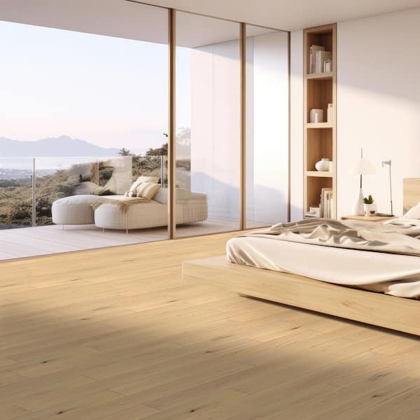 Shenandoah Oak 1/4 in. T x 6.5 in. W Click Lock Engineered Hardwood Flooring (21.67 sq. ft./case)