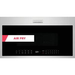 30 in. 1.9 cu. ft. Over the Range Microwave in Stainless Steel with Air Fry