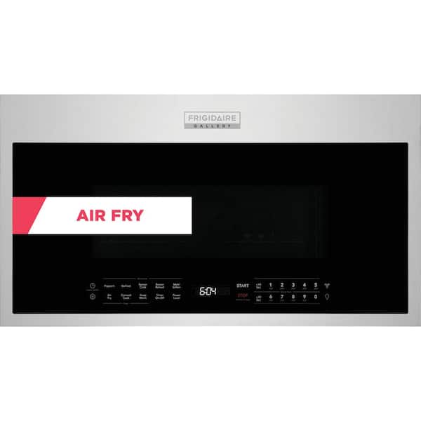 Frigidaire Gallery 30 in. 1.9 cu. ft. Over the Range Microwave in Stainless Steel with Air Fry