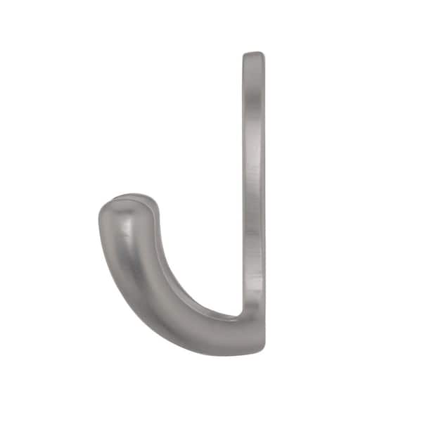 Liberty Atticus 2-7/9 in. Satin Nickel Double Wall Hook with