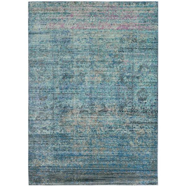 Drum Rug 4x6ft Black Drum Mat None Slip Drum Carpet Blue Border Design