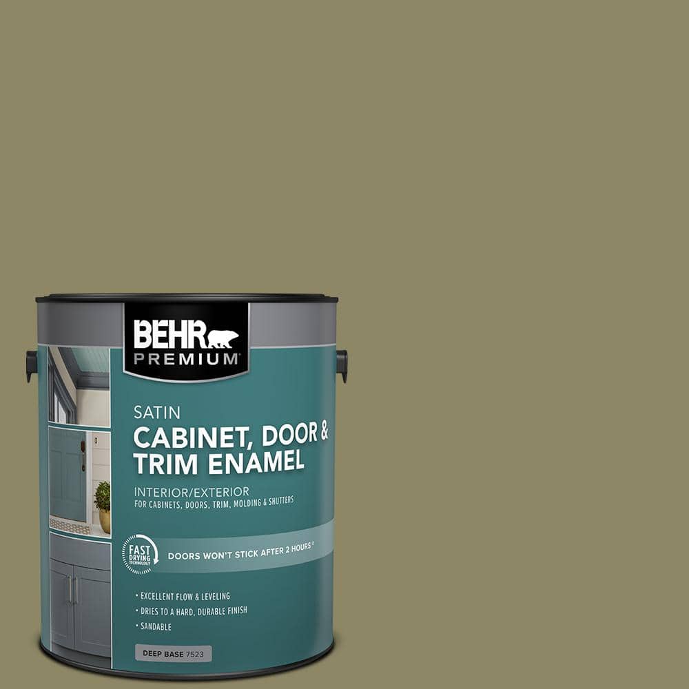 1 gal. #PPU9-23 Oregano Spice Satin Enamel Interior/Exterior Cabinet, Door & Trim Paint price history on PriceWatchPro