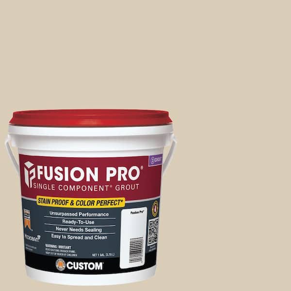 Custom Building Products Fusion Pro #10 Antique White 1 gal. Single Component Grout