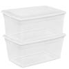 Sterilite 1666 - 90 Qt. Storage Box White 16668004