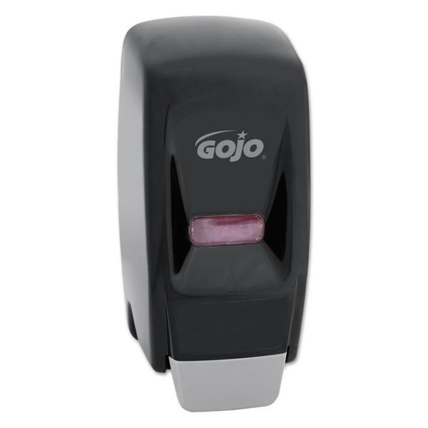 GoJo 800 ml Black Bag-In-Box Liquid Soap Dispenser