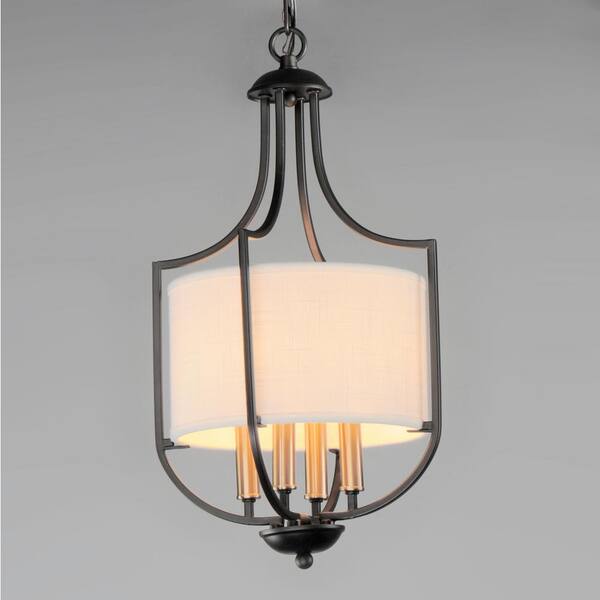 Maxim Lighting Savant 8-Light Black Chandelier
