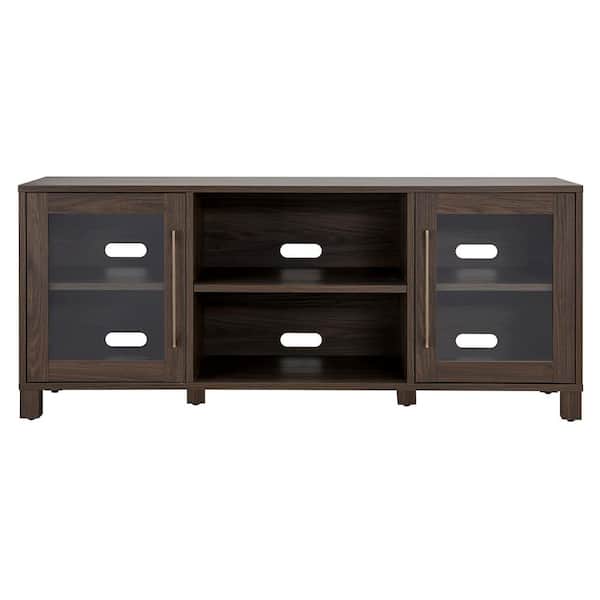 Meyer&Cross Quincy 58 in. Alder Brown TV Stand Fits TV's up to 65 in.