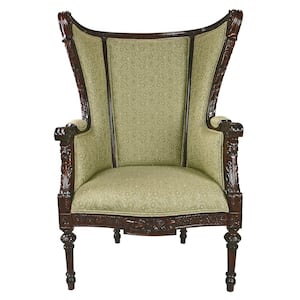 Louis XVI Walnut Mahogany Arm Chair