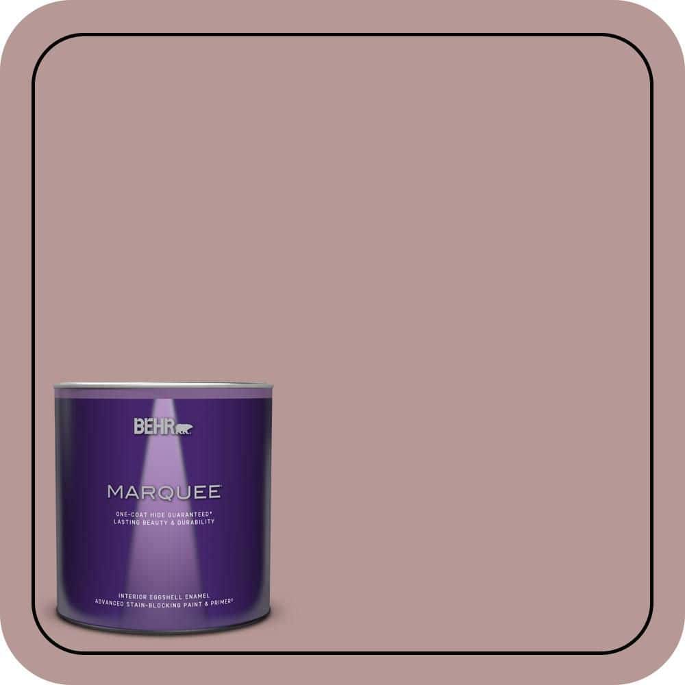 1 qt. #130F-4 Fond Memory Eggshell Enamel Interior Paint & Primer product image for price tracking