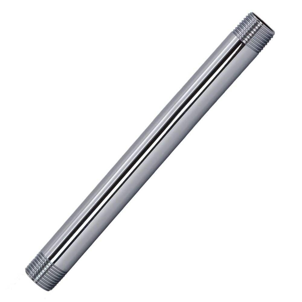 1/2 in. x 8 in. IPS Brass Pipe Nipple in Polished Chrome price history on PriceWatchPro