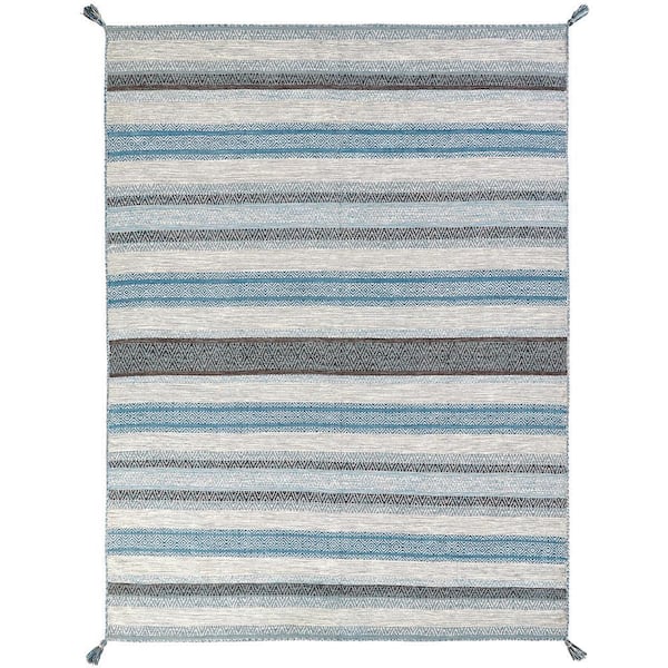 Canyon Turquoise 4 ft. x 6 ft. Area Rug