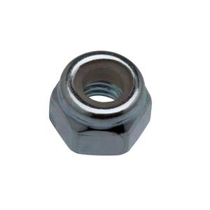 BZP Zinc Plated Pack of 12 M10 Nylock Nuts 