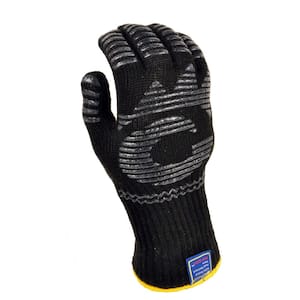 Heat Resistant Black Cotton Grill Gloves