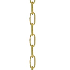Polished Brass Extra Heavy Duty Decorative Chain