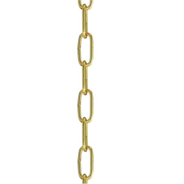 Livex Lighting Polished Brass Extra Heavy Duty Decorative Chain