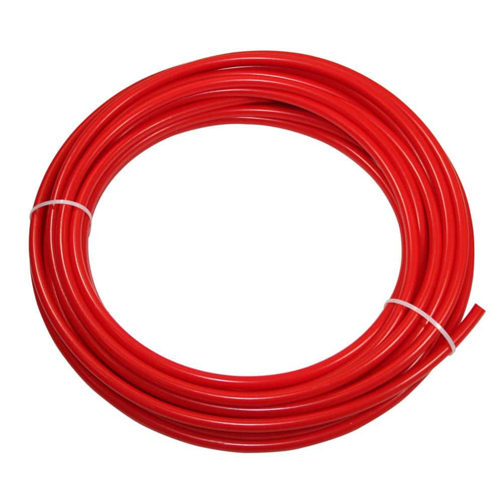 Uponor AquaPEX 1/2 in. x 300 ft. Red PEX-A Expansion Pipe F2060500 ...