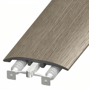 Highland 1/4 in. Thick x 2 in. Width x 94 in. Length 3-in-1 T-Mold, Reducer, and End Cap Vinyl Molding