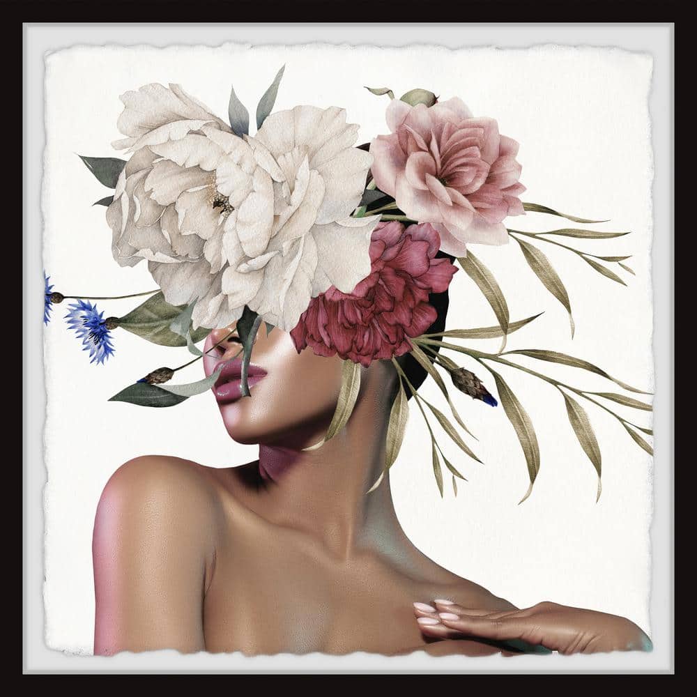 Time Changes Everyone By Marmont Hill Framed People Art Print 32 in. x 32 i