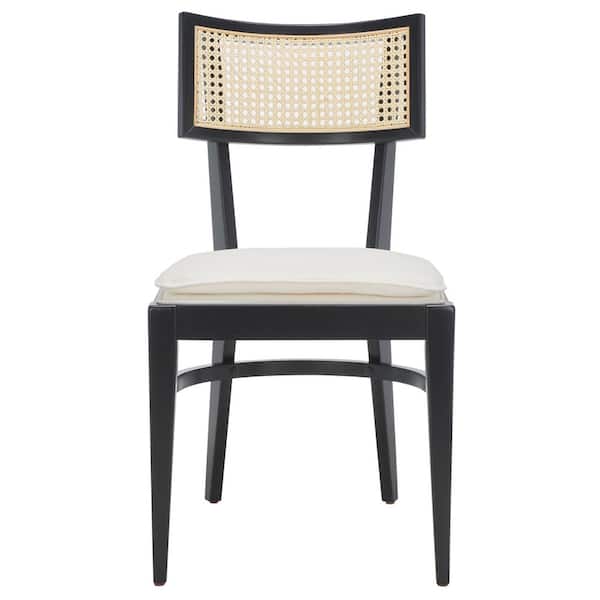 SAFAVIEH Galway Cane Black/Natural Dining Chair