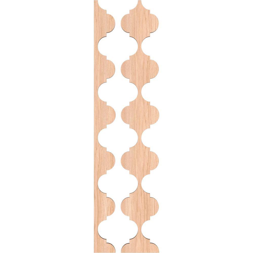 Marrakesh 47" Hickory Wood Decorative Slat Wall Panel Kit