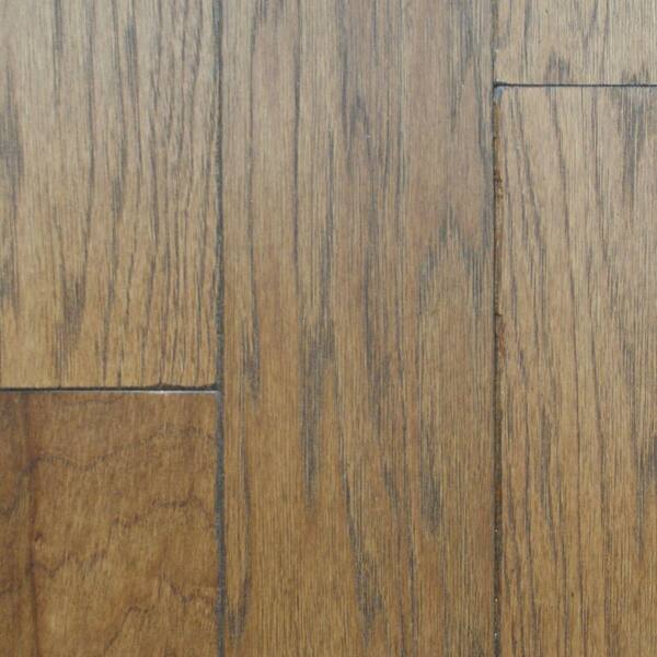 Millstead Take Home Sample - Artisan Hickory Sepia Solid Hardwood Flooring - 5 in. x 7 in.