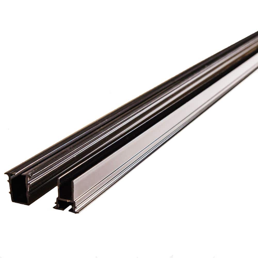 Vista Railing Systems Inc 0.25 in. x 8 ft. Vinyl Glass Glazing Gasket  Package - for 36 in. or 42 in. Finished Railing Height PB7041BK - The Home  Depot