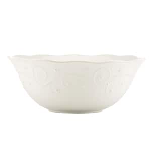 French Perle White Serve Bowl